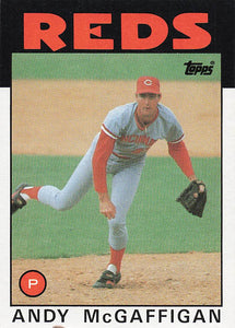 1986 Topps Andy McGaffigan #133