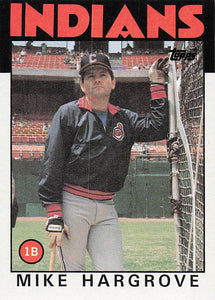 1986 Topps Mike Hargrove #136