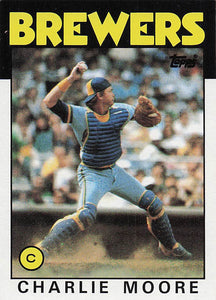 1986 Topps Charlie Moore #137