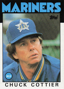 1986 Topps Chuck Cottier #141
