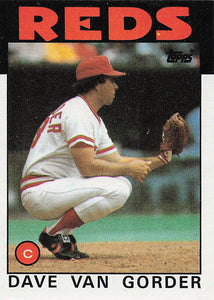 1986 Topps Dave Van Gorder #143
