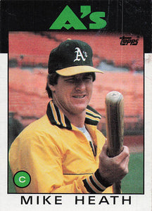 1986 Topps Mike Heath #148
