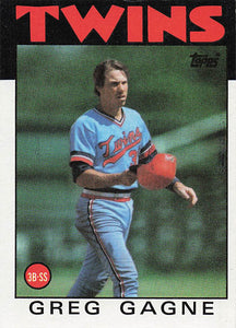 1986 Topps Greg Gagne #162