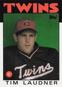 1986 Topps Tim Laudner #184