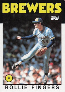 1986 Topps Rollie Fingers #185