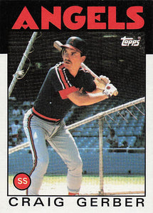 1986 Topps Craig Gerber #222 RC