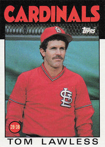 1986 Topps Tom Lawless #228