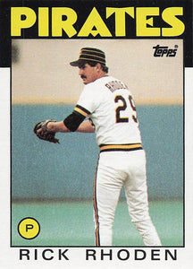 1986 Topps Rick Rhoden #232