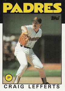 1986 Topps Craig Lefferts #244