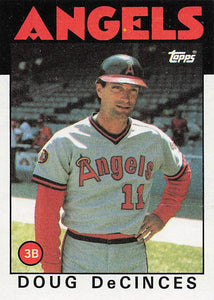 1986 Topps Doug DeCinces #257