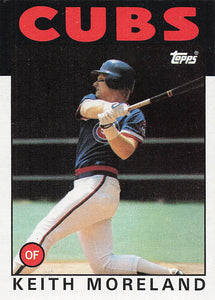1986 Topps Keith Moreland #266