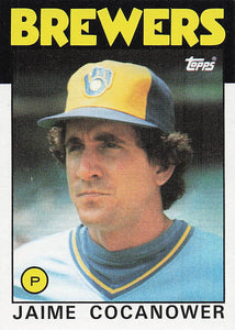 1986 Topps Jaime Cocanower #277