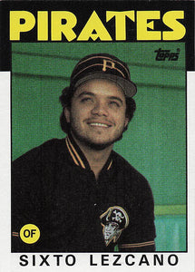 1986 Topps Sixto Lezcano #278