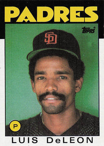 1986 Topps Luis DeLeon #286