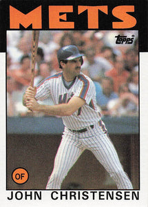 1986 Topps John Christensen #287 RC