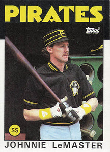 1986 Topps Johnnie LeMaster #289