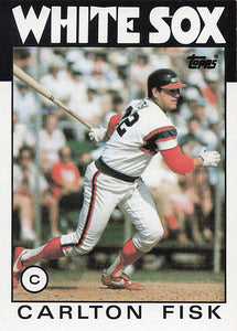 1986 Topps Carlton Fisk #290