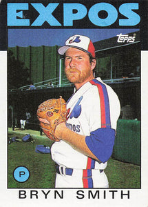 1986 Topps Bryn Smith #299