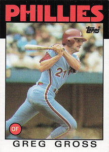 1986 Topps Greg Gross #302