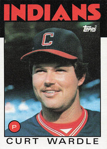 1986 Topps Curt Wardle #303 RC