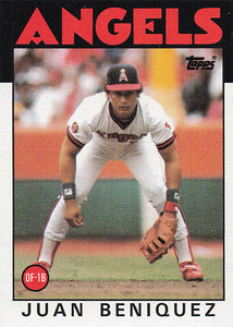 1986 Topps Juan Beniquez #325