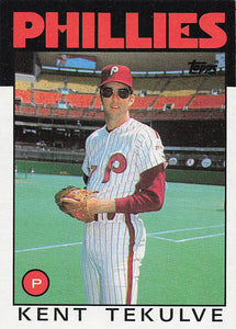 1986 Topps Kent Tekulve #326