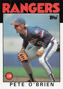 1986 Topps Pete O'Brien #328
