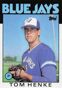 1986 Topps Tom Henke #333