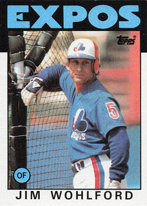 1986 Topps Jim Wohlford #344
