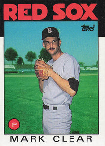 1986 Topps Mark Clear #349