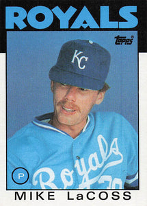 1986 Topps Mike LaCoss #359