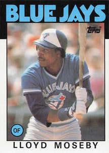 1986 Topps Lloyd Moseby #360