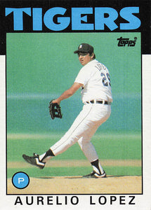 1986 Topps Aurelio Lopez #367
