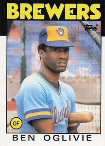 1986 Topps Ben Oglivie #372