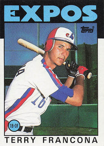 1986 Topps Terry Francona #374