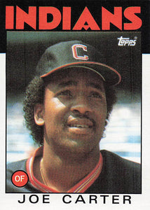 1986 Topps Joe Carter #377
