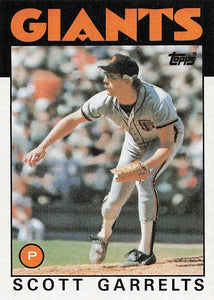 1986 Topps Scott Garrelts #395