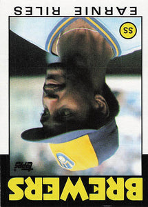 1986 Topps Ernest Riles #398 RC