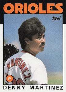 1986 Topps Dennis Martinez #416