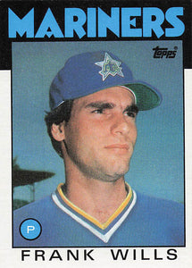 1986 Topps Frank Wills #419 RC
