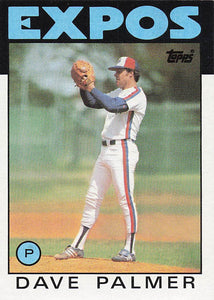 1986 Topps Dave Palmer #421