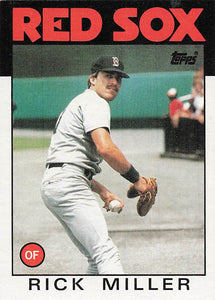 1986 Topps Rick Miller #424