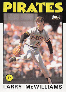 1986 Topps Larry McWilliams #425