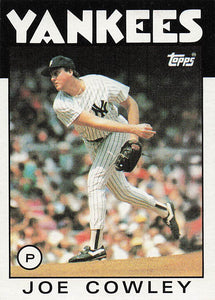 1986 Topps Joe Cowley #427