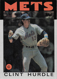 1986 Topps Clint Hurdle #438