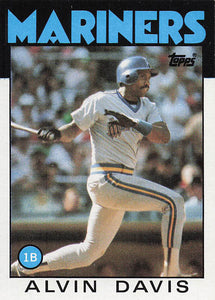 1986 Topps Alvin Davis #440