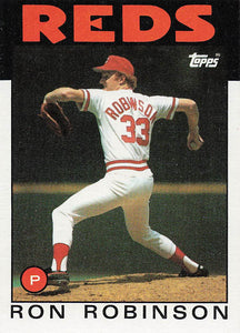1986 Topps Ron Robinson #442