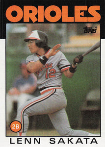 1986 Topps Lenn Sakata #446