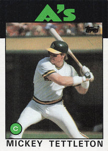 1986 Topps Mickey Tettleton #457 RC