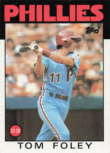 1986 Topps Tom Foley #466